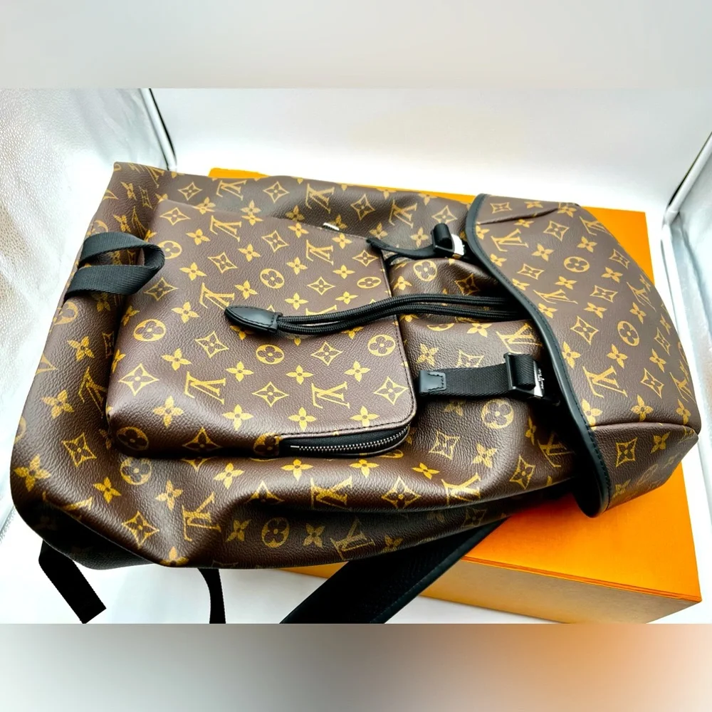 COPY - Authentic New Louis Vuitton Zack Monogram Macassar Canvas Backpack. Neve… - Picture 3 of 13
